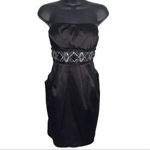 Strapless Pocketed Dress